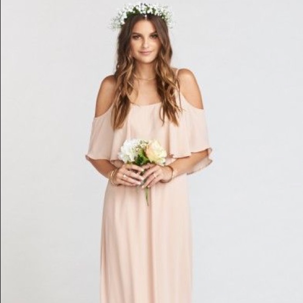 Show me your mumu Dusty blush Caitlyn Maxi